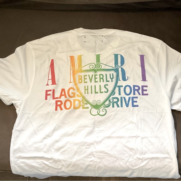 NWT Amiri Beverly Hills Logo Shirt - Picture 1 of 11